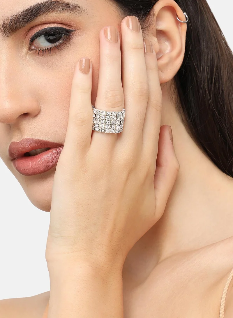 SOHI Party Artificial Ring Jewellery