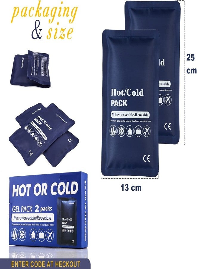 INVOSS Combo Eye Mask For Sleeping Men Women With Cooling Gel For Night Deep Sleep, Dark Circles, Puffy Eye's With Gel Ice Packs for Hot and Cold Therapy (Multi) - Image 2