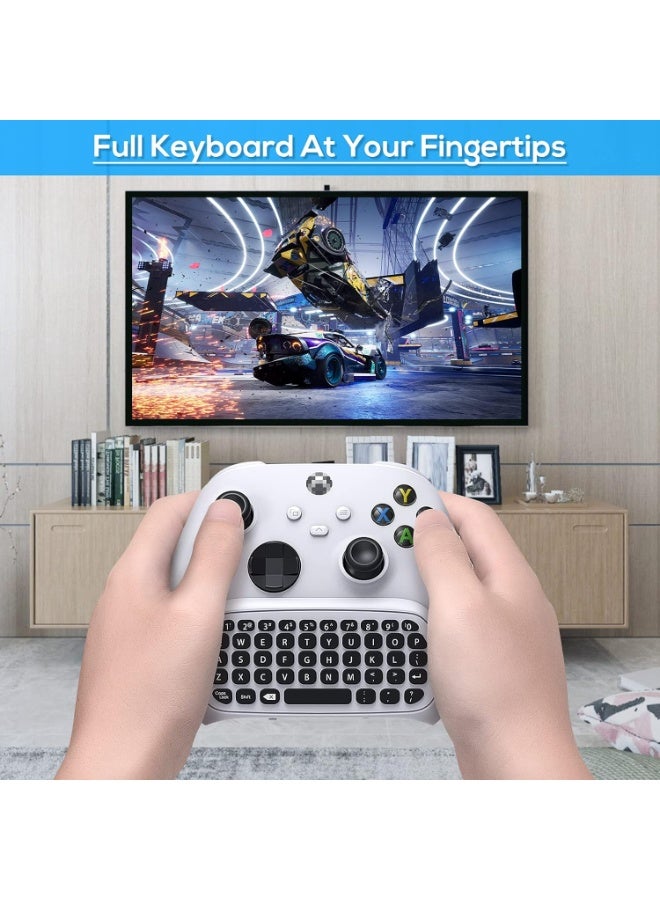 لوحة مفاتيح تحكم Xbox Series X/S، لوحة مفاتيح صغيرة QWERTY بتردد 2.4 جيجاهرتز، مع صوت. - Image 5