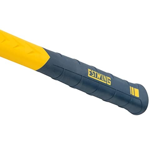 ESTWING Sure Strike Engineer's Hammer - 40 oz Sledge with Fiberglass Handle & No-Slip Cushion Grip - MRF40E - Image 4