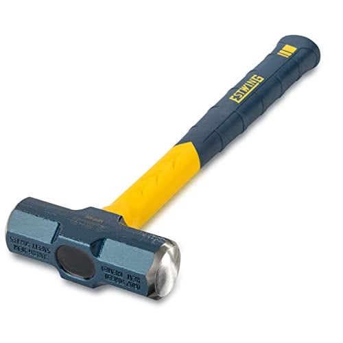 ESTWING Sure Strike Engineer's Hammer - 40 oz Sledge with Fiberglass Handle & No-Slip Cushion Grip - MRF40E - Image 2