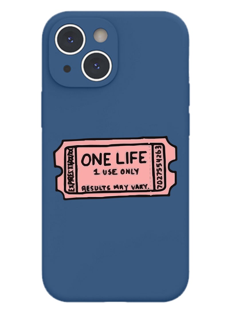 Theodor Protective Slim Fit Case Liquid Silicone Cover with Full Body Protection Anti-Scratch Shockproof Case For iPhone 15 Blue  - Opinions - Image 1