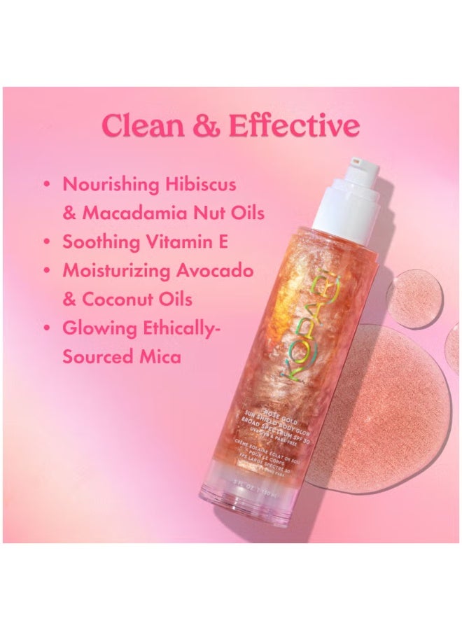Kopari Beauty Rose Gold Sun Shield SPF30 150ml - Image 4