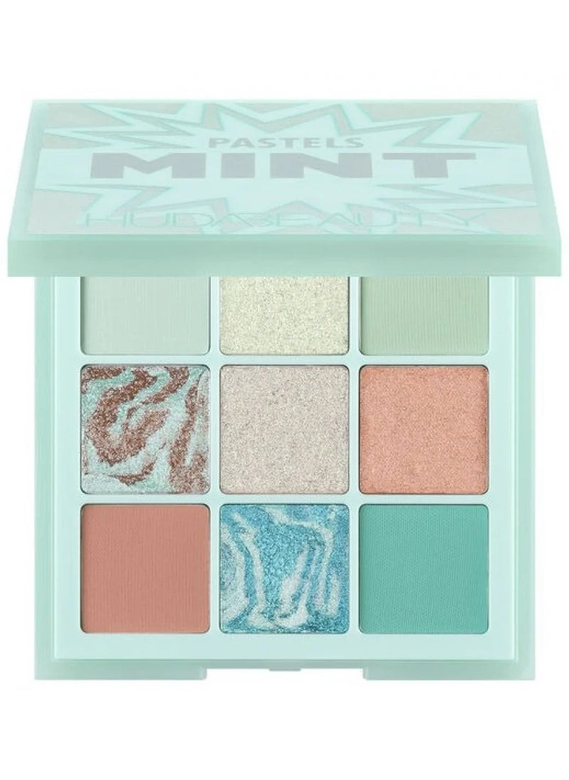 HUDA BB - Huda Beauty Mini Eyeshadow Palette - Pastels Mint - Image 1