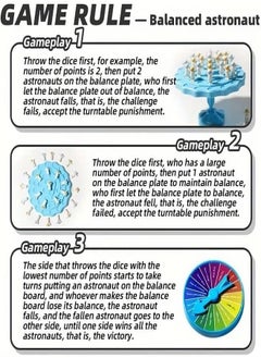 Generic Astronauts Balance Tree Game, Interactive Enhance Coordination Early Educational Intelligent Balance Tree Game for Daily Life (48 Spaceman)  - Image 3