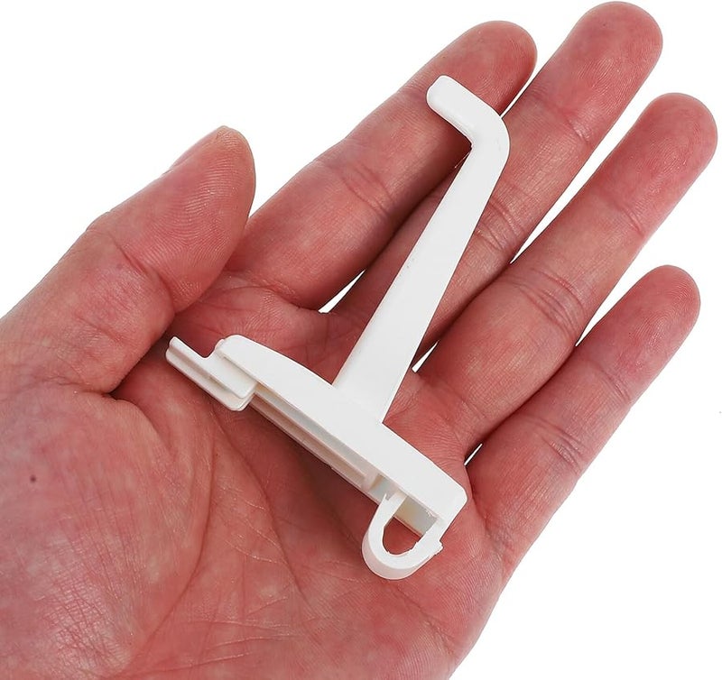 خطافات تخزين ثقيلة للجراج، ملحقات مثبتة على الحائط للوحة الأوتاد، عبوة من 10 قطع - Image 5