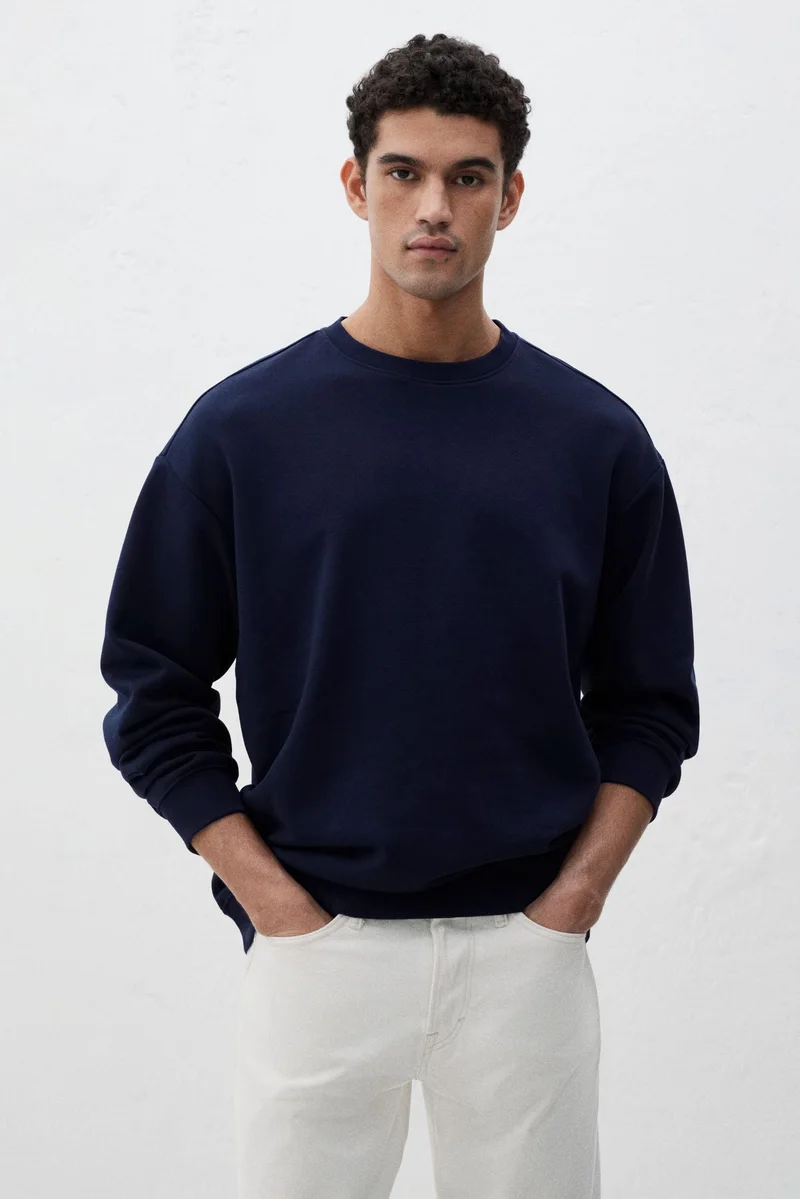 H&M  Relaxed Fit Sweatshirt for Men | Best Price UAE