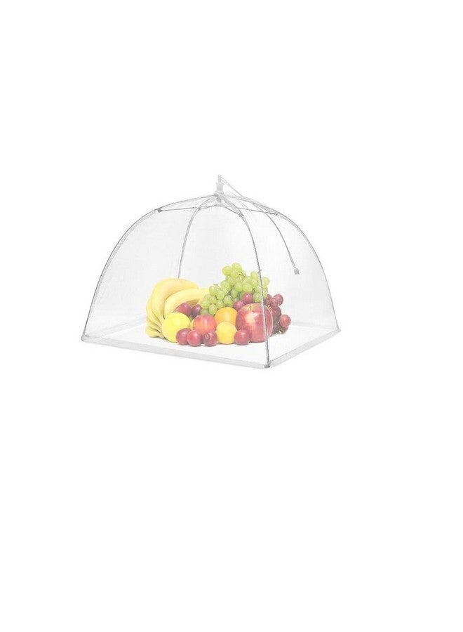 LUPINEZ Pop-Up Food Mesh Tents Umbrella Covers Reusable and Collapsible 17 x 17inches Outside Picnic Camping Parties BBQs Reusable and Collapsible Mesh Food Covers Tent (Pop-Up Food Mesh Tents -1) - Image 1