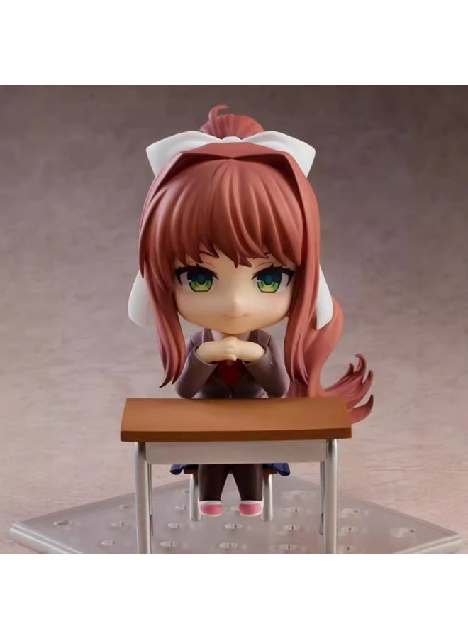 general Doki Doki Literature Club Monica Movable Doll Model Decoration Desktop Decoration Toy Gift for Family and Friends - Image 4