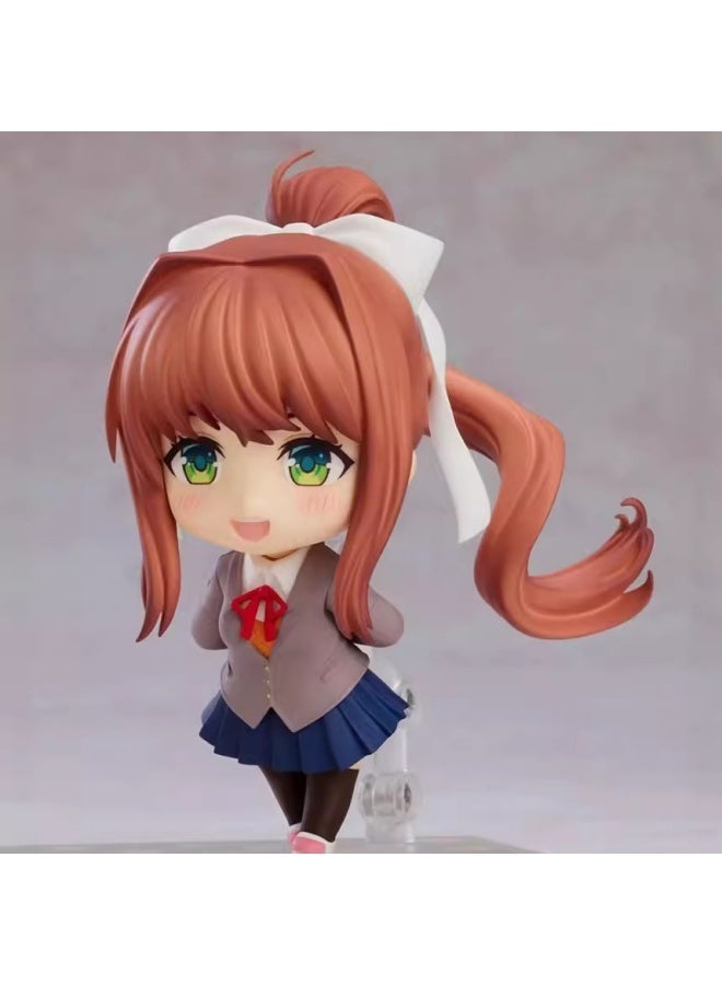 general Doki Doki Literature Club Monica Movable Doll Model Decoration Desktop Decoration Toy Gift for Family and Friends - Image 2