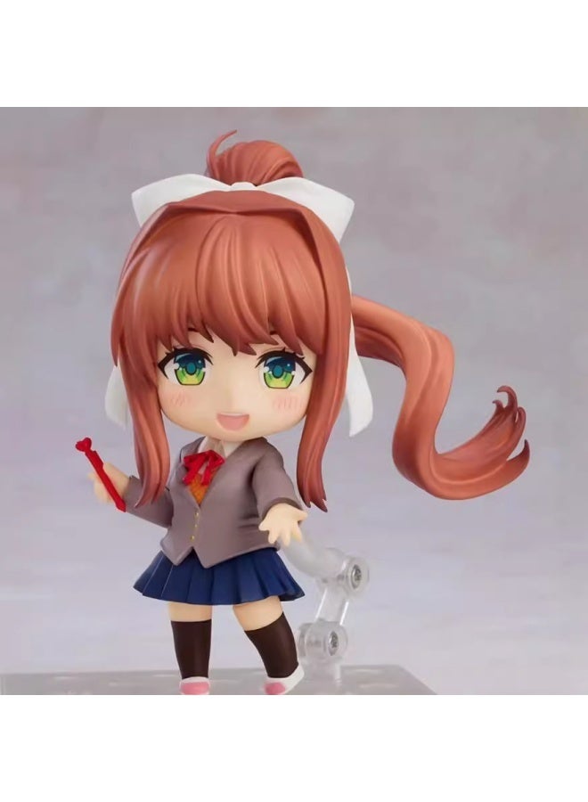 general Doki Doki Literature Club Monica Movable Doll Model Decoration Desktop Decoration Toy Gift for Family and Friends - Image 1
