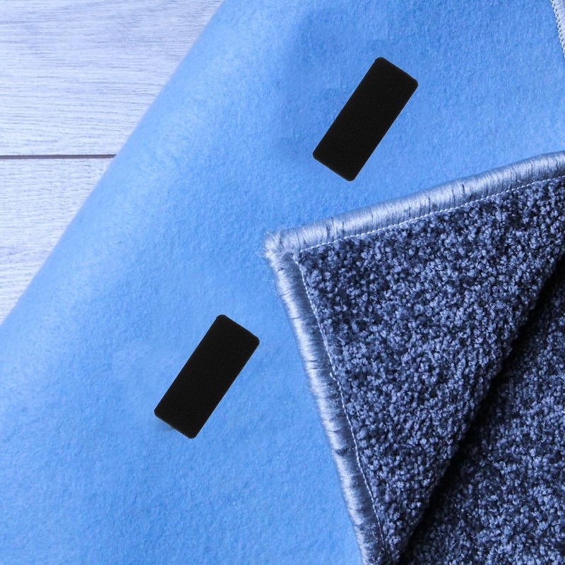 18 Pairs Car Floor Mat Carpet Anti-Slip Stickers 80mm X 32mm Double-Sided Adhesive Retainer Pads High Temperature Resistant for Vehicle Interior Carpet Fixing - Image 5