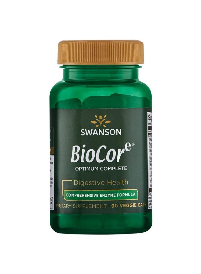 SWANSON Biocore Optimum Complete Ultimate Full Spectrum Enzymes 90 Veg Capsules - Image 1