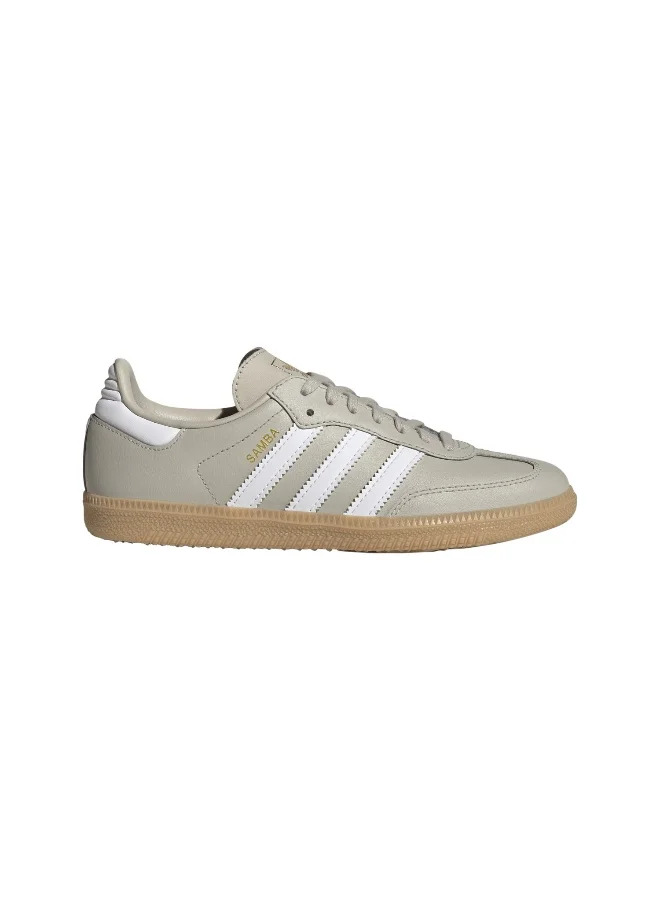 adidas أديداس سامبا OG J رمادي كاجوال 0 للأولاد والبنات جونيور مقاس 6.5
