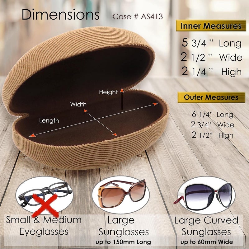 MyEyeglassCase علبة نظاراتي الشمسية للرجال - علبة نظارات شمسية - Image 4