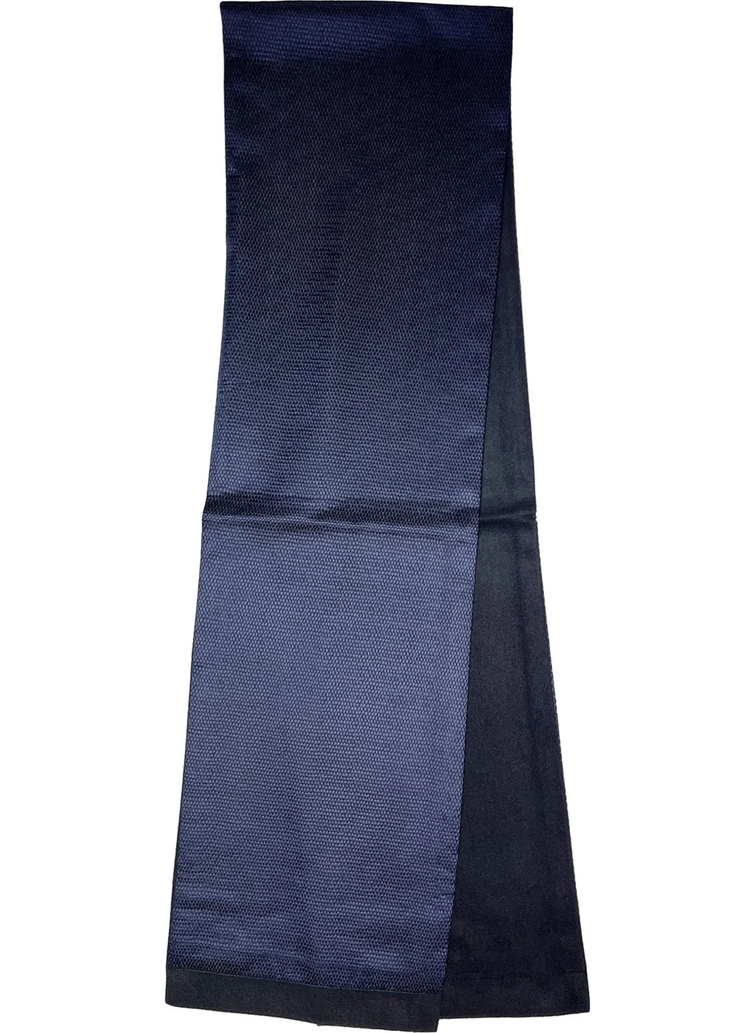 Bie'S Gift Striped Patterned Satin Thin Cashmere Textured Warm Soft Winter Scarf