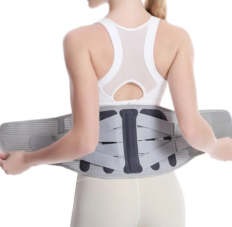 Bluejw Hot Selling Gym Waist Trimmer - Adjustable Back Support Brace with 3D Integrated Waist Protection - Workout Fitness Belt for Women & Men - Image 2