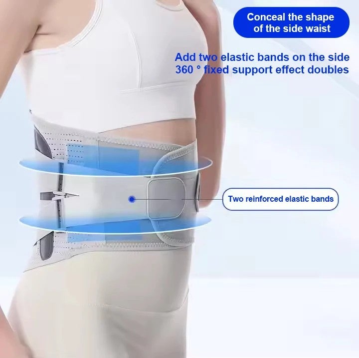 Bluejw Hot Selling Gym Waist Trimmer - Adjustable Back Support Brace with 3D Integrated Waist Protection - Workout Fitness Belt for Women & Men - Image 5