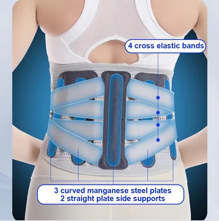 Bluejw Hot Selling Gym Waist Trimmer - Adjustable Back Support Brace with 3D Integrated Waist Protection - Workout Fitness Belt for Women & Men - Image 4