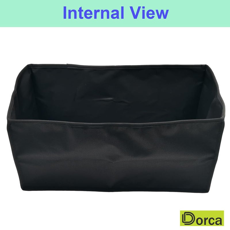 Dorca Dust Cover for MorphyRichards AT200 Toaster – Durable, Water-Resistant, Easy-to-Clean, Black Nylon Protective Cover - ensures your toaster stays clean, safe, and ready for use at all times - Image 3