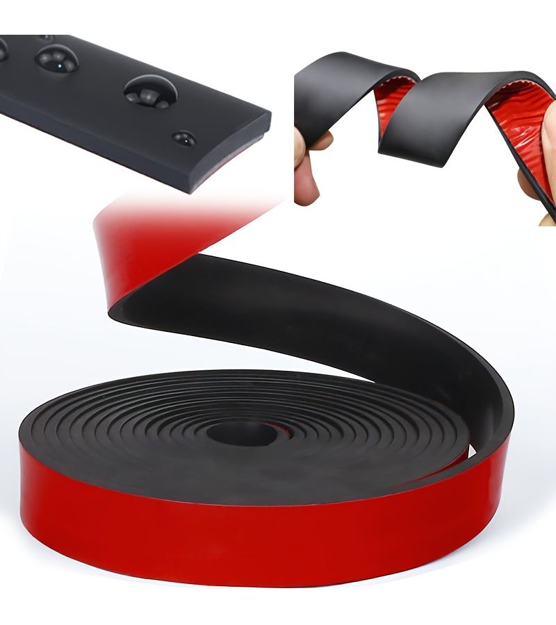 Self Adhesive Neoprene Strip Roll 7cm for DIY Seals Floor Protection Insulation - Image 1