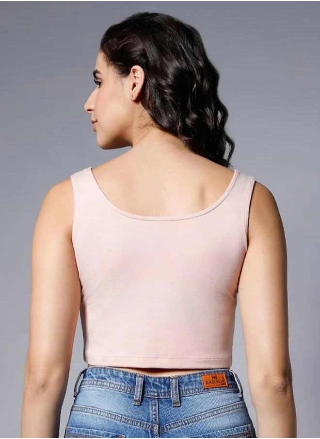 هاي ستار Women Pink Tops