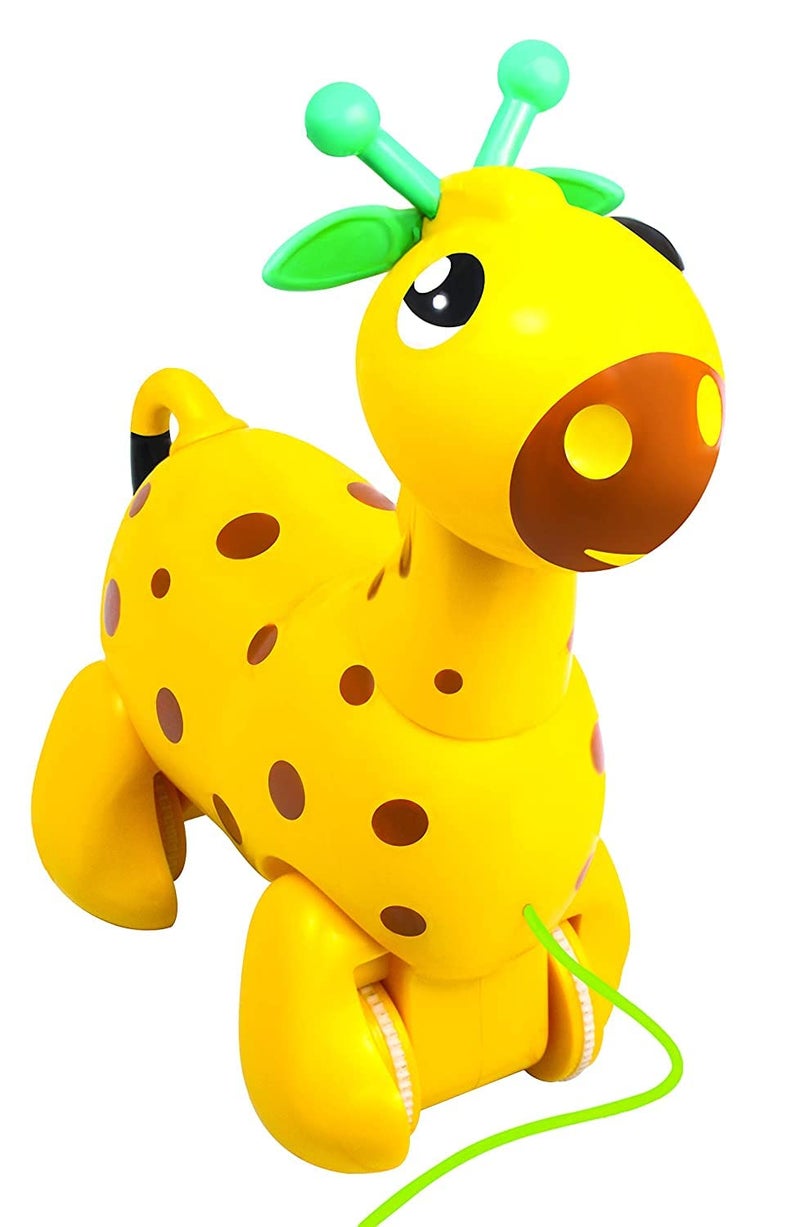 Giggles Funskool Pull Along Nico The Giraffe, Activity & Learning Toys for Babies, Toddlers, for Baby Boys & Girls, Encourage Walking, Improve Balance, Multicolour, Gift Set for Kids, Ages 18+ Months - Image 5