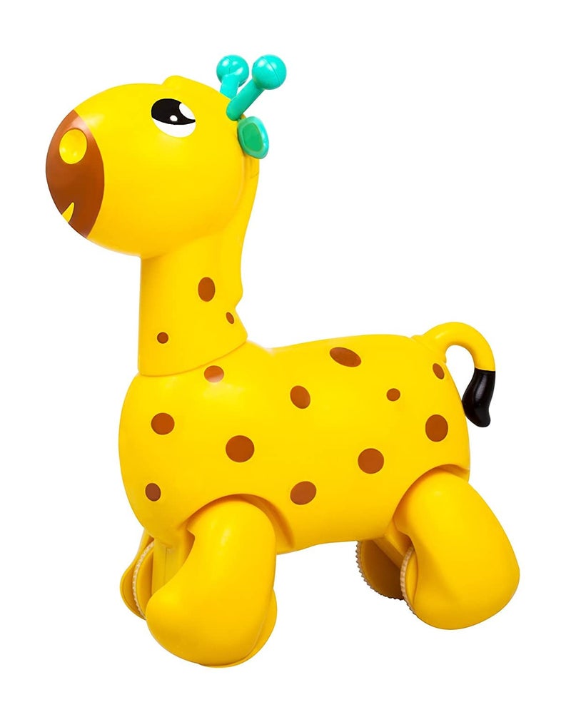 Giggles Funskool Pull Along Nico The Giraffe, Activity & Learning Toys for Babies, Toddlers, for Baby Boys & Girls, Encourage Walking, Improve Balance, Multicolour, Gift Set for Kids, Ages 18+ Months - Image 4