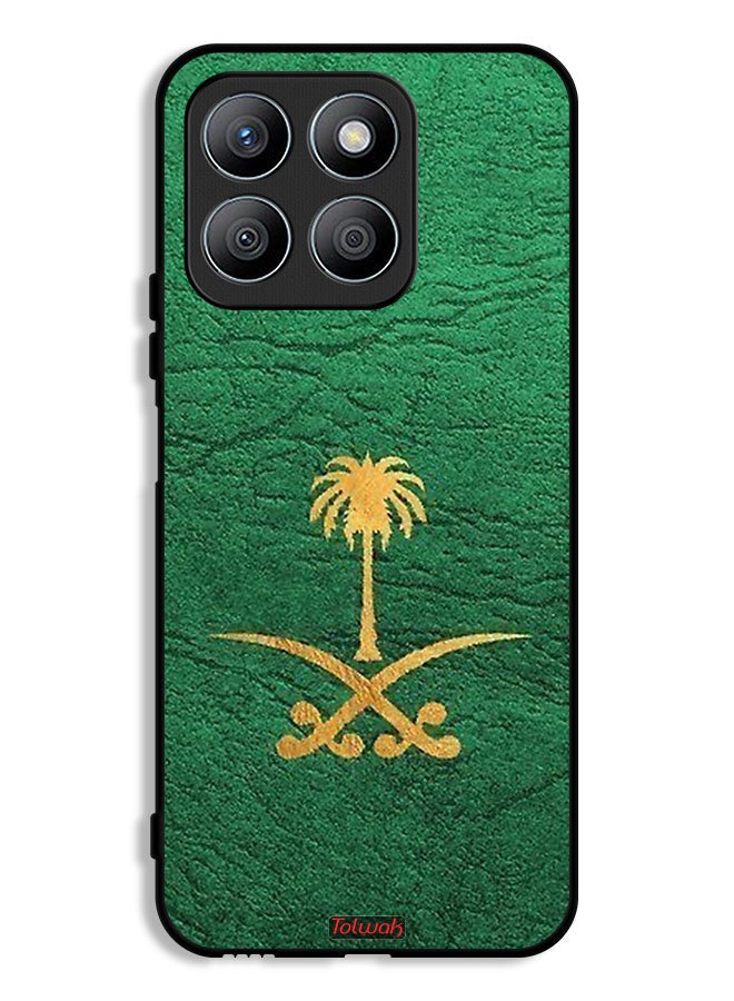 Tolwak Honor X8b Protective Case Cover Kingdom Of Saudi Arabia Sign On Leather - Image 1