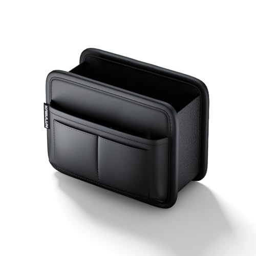 LEIWOOR Car Door Organizer & Cup Holder, Multifunctional Car Storage Box, Trash Can, Large Capacity Storage Bag, Foldable Side Storage Pouch, Interior Accessory for Sedan SUV Truck (Multi-Pocket Pro) - Image 4