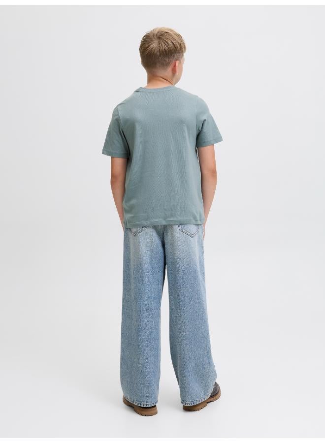 Jack & Jones Junior Youth Graphic Crew Neck T-Shirt - Image 2