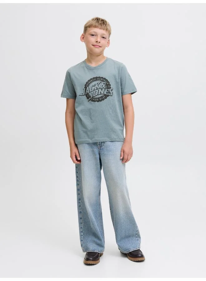 Jack & Jones Junior Youth Graphic Crew Neck T-Shirt