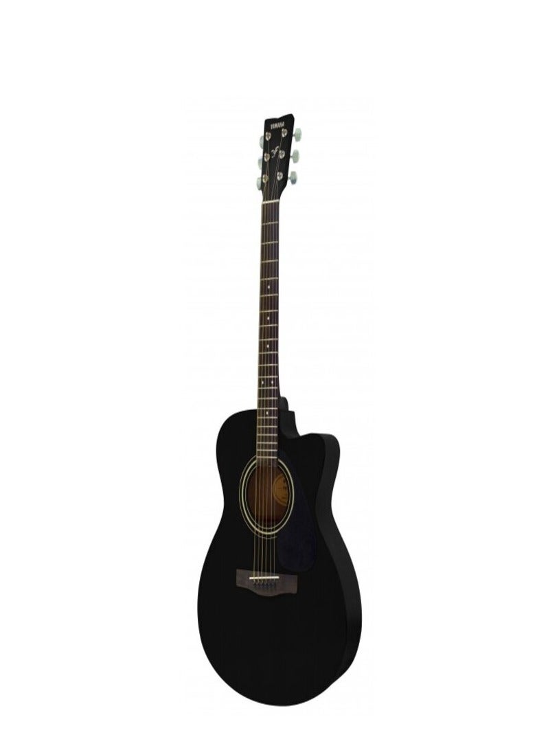 Yamaha FS100C Acoustic Guitar- Black - Image 2