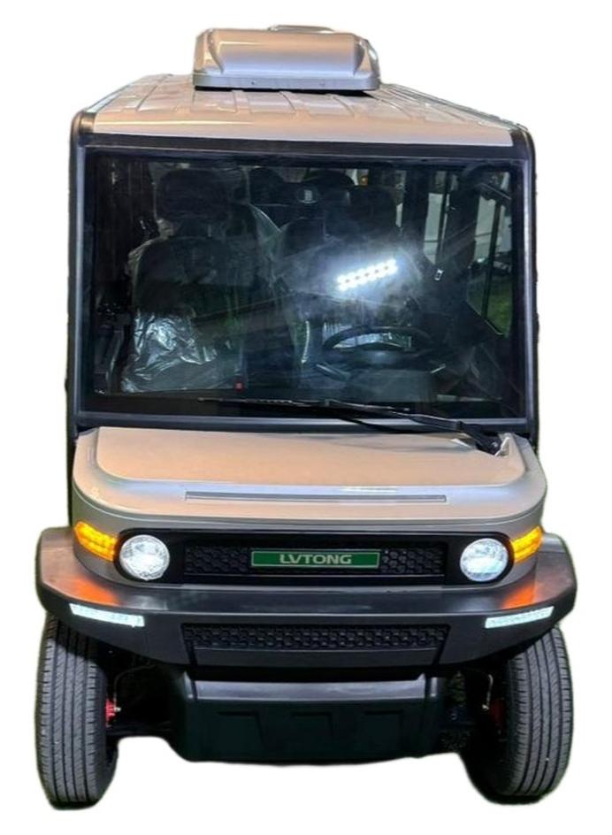 LVTONG LT-S6.PBF Closed 6-Seater Electric VV Cart – 60V Lithium 200Ah, 5kW AC Motor, Dual A/C Cabin – 2025 Model - Image 1