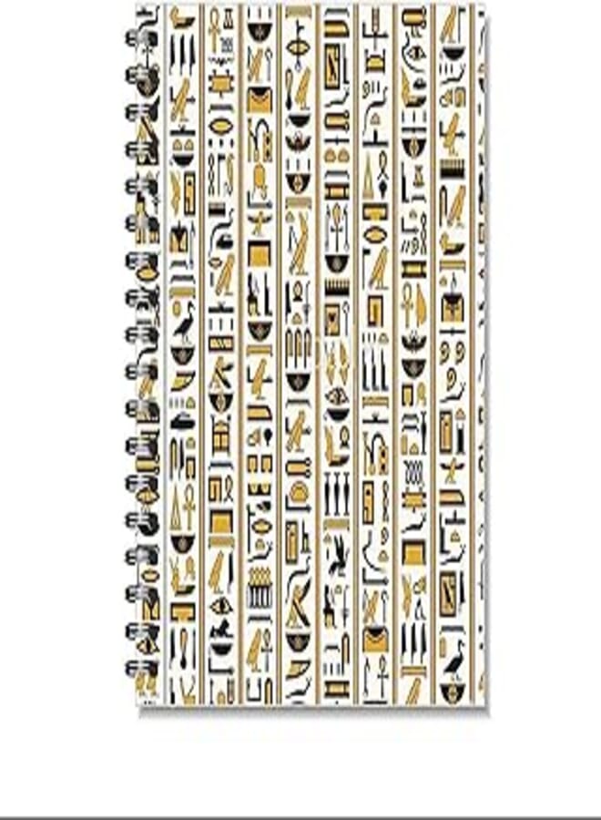 NoteBook Wood Cover 20x15cm pharonic PriXima 2724817416998