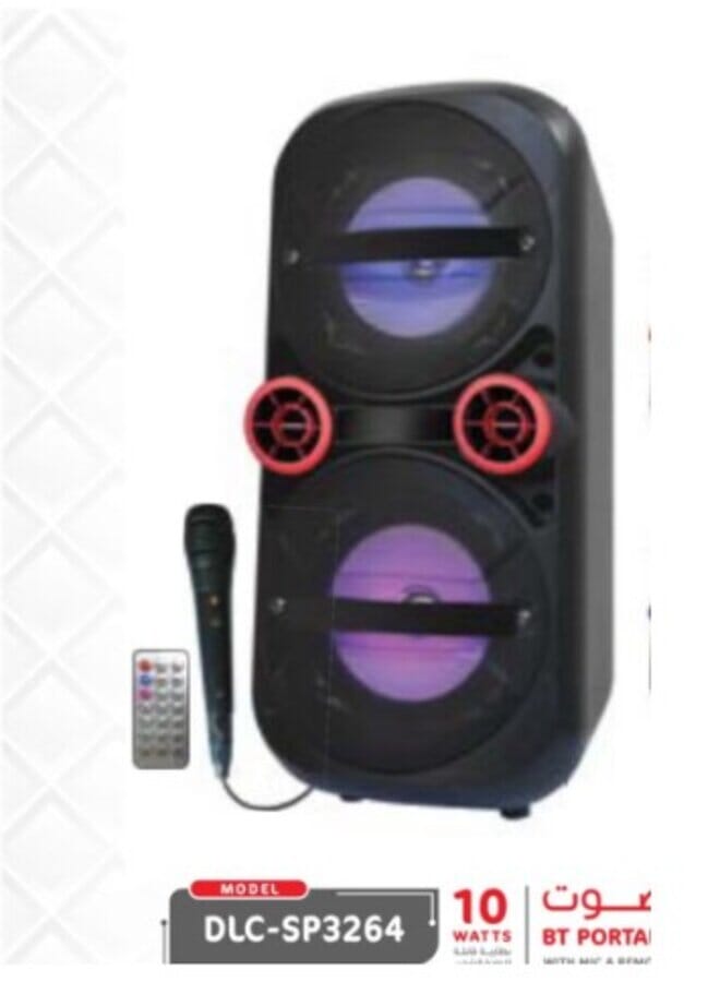 دي إل سي  DLC-SP3264 مكبر صوت محمول نشط قابل للشحن - Image 2