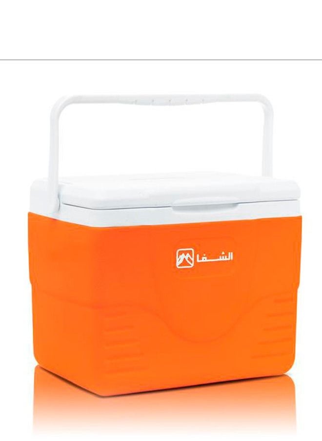 ASHAFA - Ice Box White/Orange 10L - Image 1