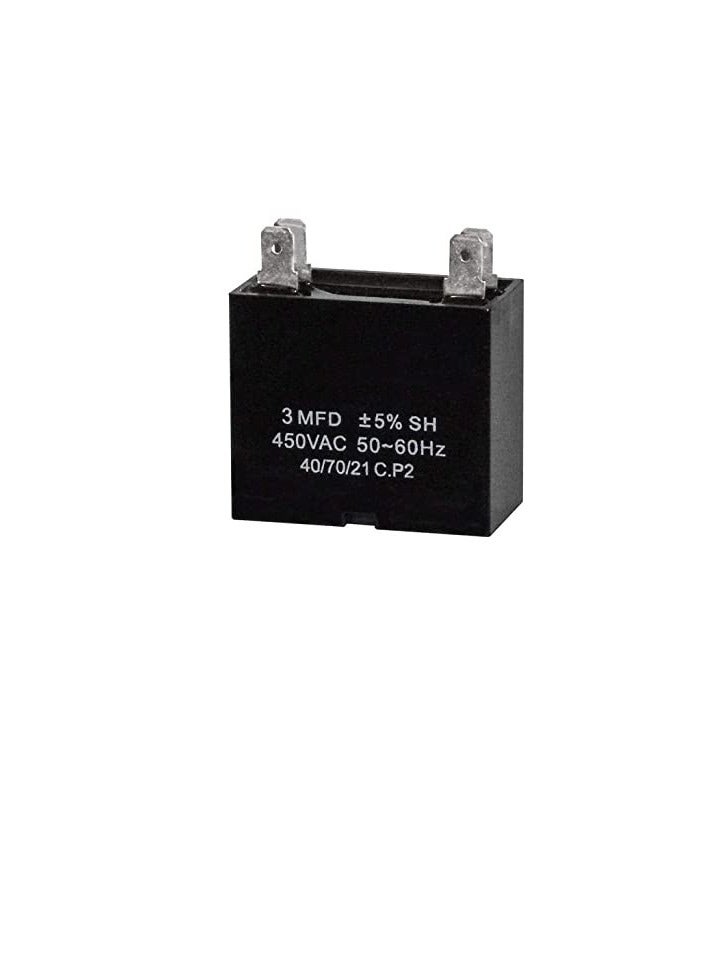 Burst Proof High Quality 2 Pin Round Capacitor with Aluminium Housing for AC Motor Compressor  - Image 1