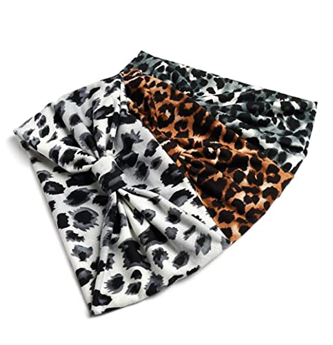 K-Elewon 3 Pack Women Wide Elastic Head Wrap Headband Twisted Hair Band (3 Pack(A11)) - Image 2