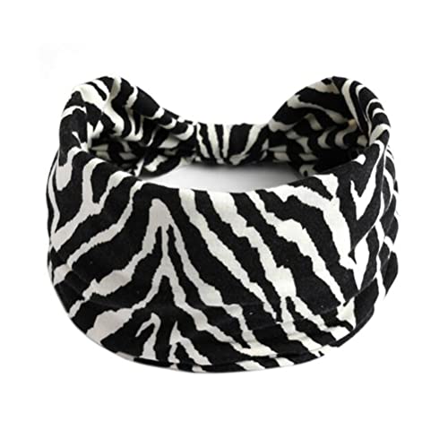 K-Elewon 3 Pack Women Wide Elastic Head Wrap Headband Twisted Hair Band (3 Pack(A11)) - Image 4