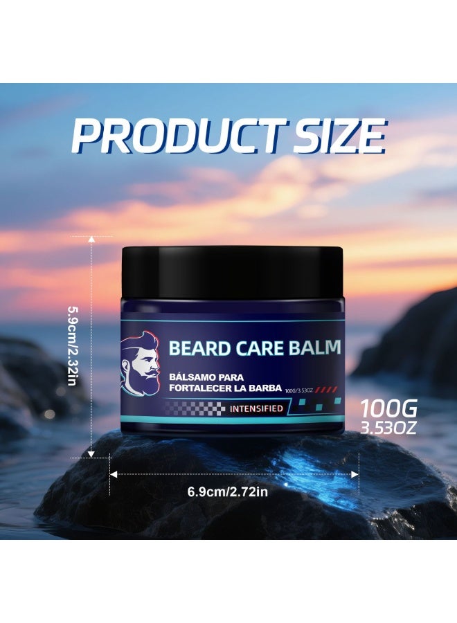 jalan Beard Growth Balm | Strengthens, Conditions, and Moisturizes Beard | Pore Minimizing | Hydrating and Moisturizing | Brightens Skin Tone | Nourishing and Firming - Image 2