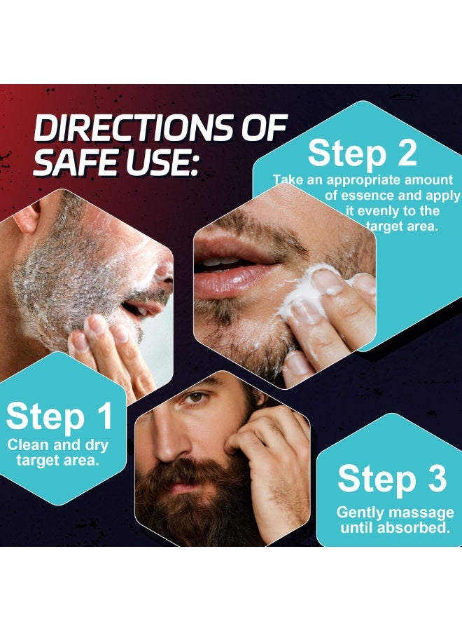 jalan Beard Growth Balm | Strengthens, Conditions, and Moisturizes Beard | Pore Minimizing | Hydrating and Moisturizing | Brightens Skin Tone | Nourishing and Firming - Image 4