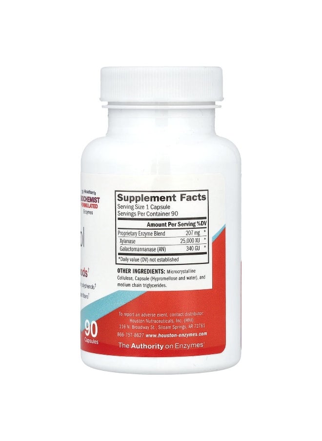 Houston Enzymes Houston Enzymes, No-Fenol, 90 Capsules  - Image 2
