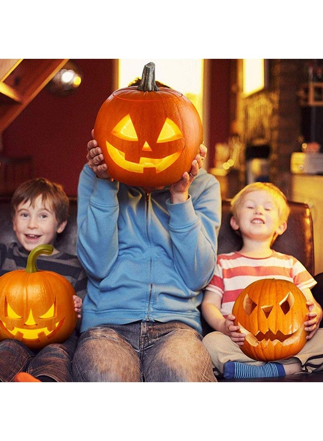 ENVEL Halloween Pumpkin Carving Kit, 7 Pcs Professional Stainless-Steel Pumpkin Tools Set Heavy-Duty Steel Cutting Easily for Art Crafts,Adults Kids - Image 3