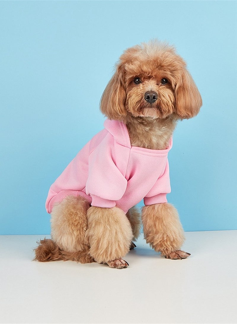 Loquat Squality New Pet Warm Clothing For Autumn And Winter Pink - Image 2