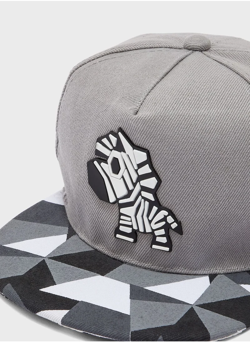 Seventy Five Animated Zebra Print Cap