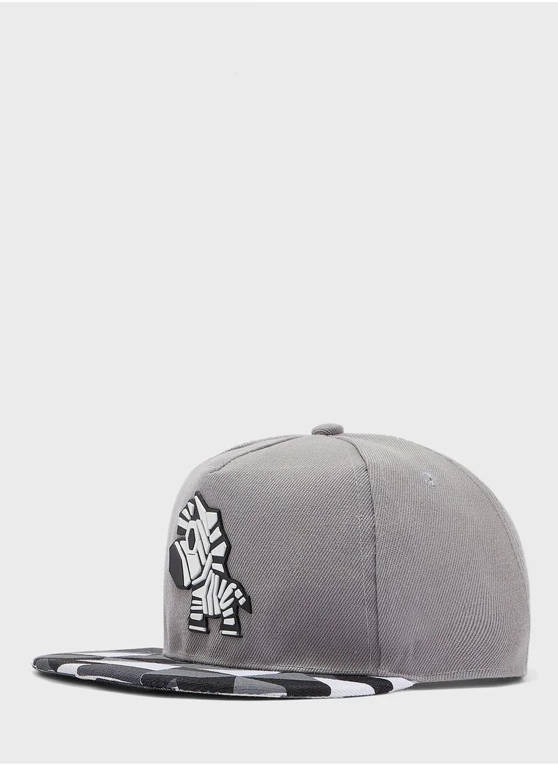 Seventy Five Animated Zebra Print Cap
