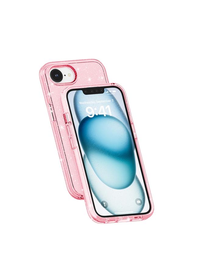 erorex Case For iPhone 16e Shockproof Terminator Glitter Powder Phone Case - Image 4