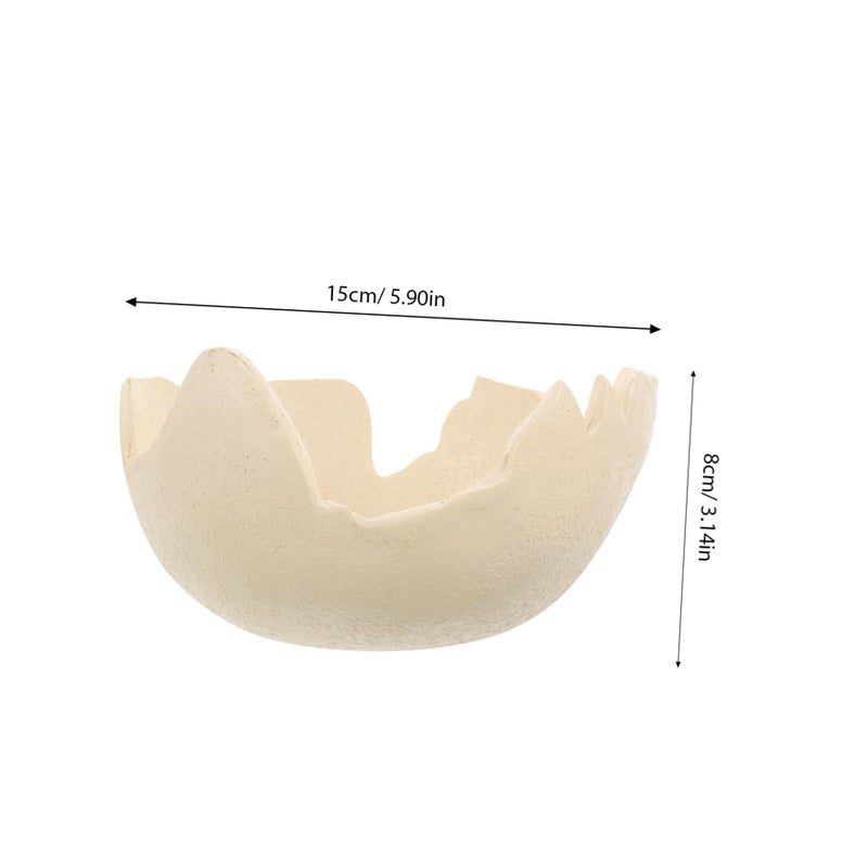 Newborn Photo Prop Basket 15cm Infant Cradle Eggshell Decor Safe For Baby Skin - Image 3