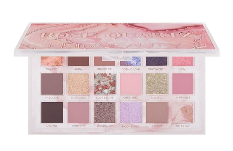Huda Beauty Rose Quartz 18 Eyeshadow Palette - Image 1